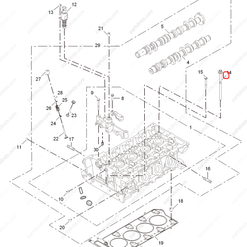 MG Cylinder head screw OEM BLT200019 FOR  MG350 MG3 MG5 MG3 Xross