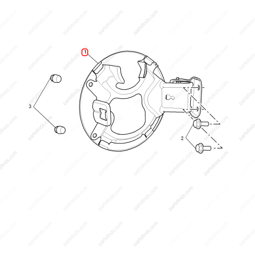 MG Fuel tank outer cover OEM 10191414 FOR  MG GS