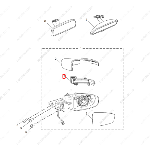 MG Fender Light OEM 10393208 FOR  MG6