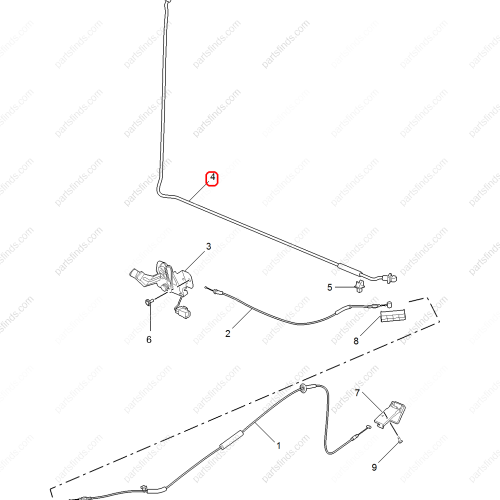 MG Hood Lift Support OEM 10515798 FOR  MG ZS