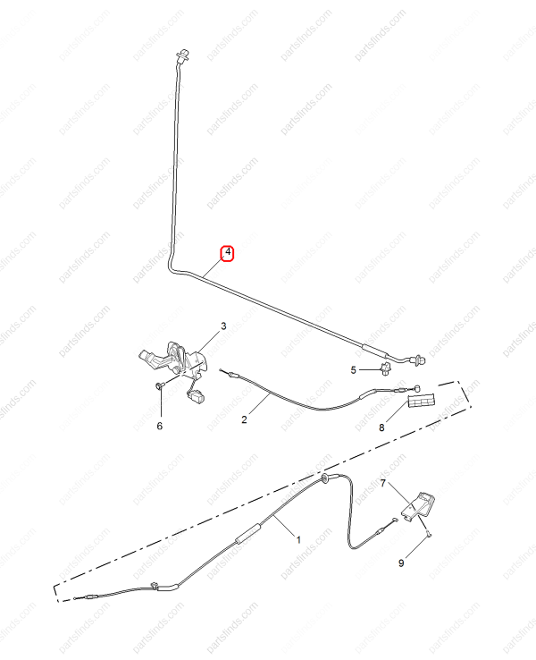 MG Hood Lift Support OEM 10515798 FOR MG ZS