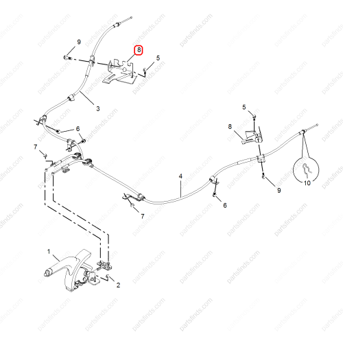 MG Bracket OEM 10090303 FOR  MG350 MG5