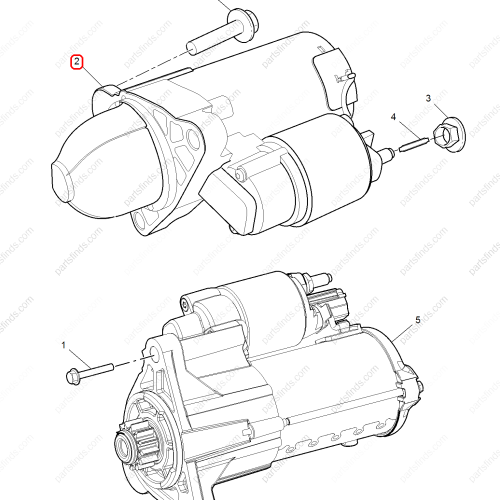 MG Starter motor OEM 10078503 FOR  MG ZS MG6 MG5 MG HS RX5