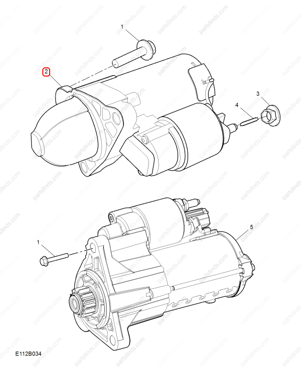 MG Starter motor OEM 10078503 FOR  MG ZS MG6 MG5 MG HS RX5