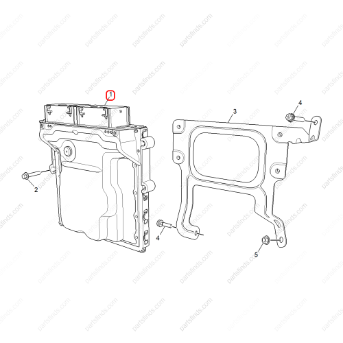 MG Engine control unit OEM 11551175 FOR  MG5