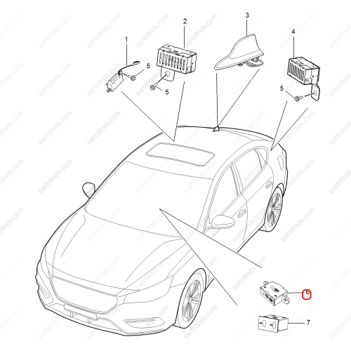 MG USB port OEM 10644049 FOR  MG6