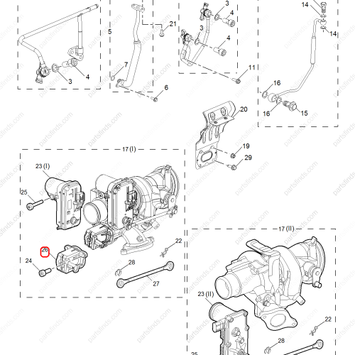 MG Pressure relief valve OEM 12653613 FOR  MG ZS MG6 MG5 MG HS