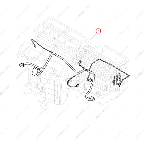 MG Air conditioning harness OEM 10409781 FOR  MG350 MG5