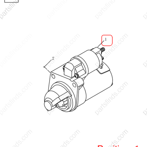 GEELY Starter motor OEM 2043005800 / 1016020979 FOR  Coolray