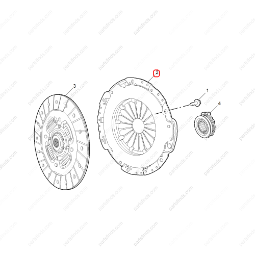 MG Clutch Pressure Plate OEM 10360266 FOR  MG5 MG GT