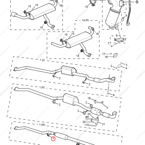 MG Exhaust pipe hanger OEM 10481312 FOR  MG HS