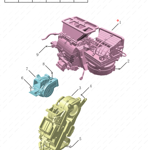 GEELY A/C Compressor OEM 8015023500 / 6600111910 FOR  OKAVANGO