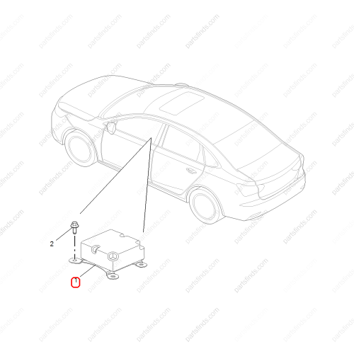 MG Airbag control unit OEM 10711795 FOR  MG5