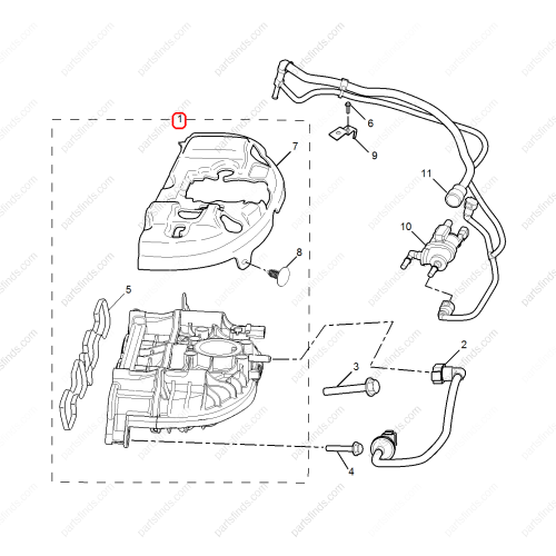 MG Intake manifold OEM 10416447 FOR  MG6 MG5 MG HS