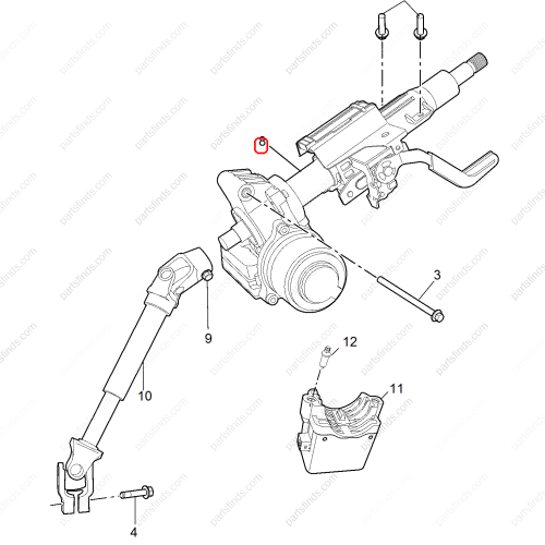 MG Steering column OEM 10541994 FOR  MG6