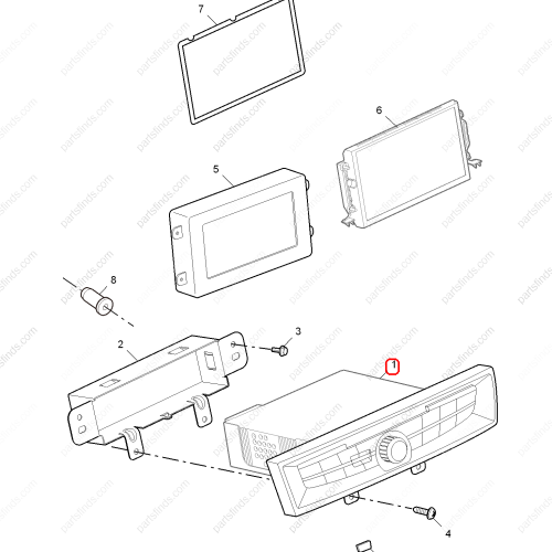 MG Navigation antenna OEM 10028451 FOR  MG6