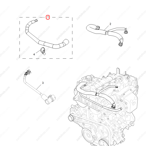 MG Ventilation duct OEM 10429697 FOR  MG6 RX5