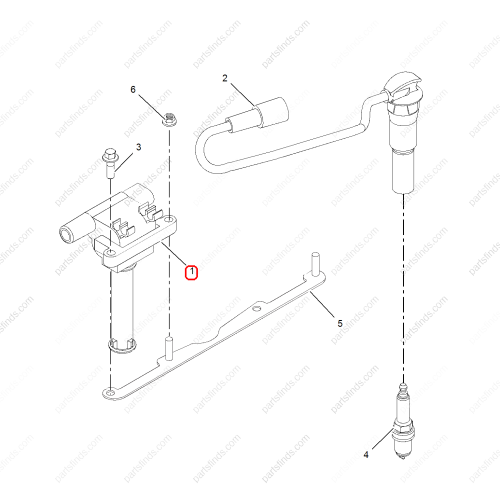 MG Ignition coil OEM IGN200001 FOR  MG350 MG3 MG5 MG3 Xross