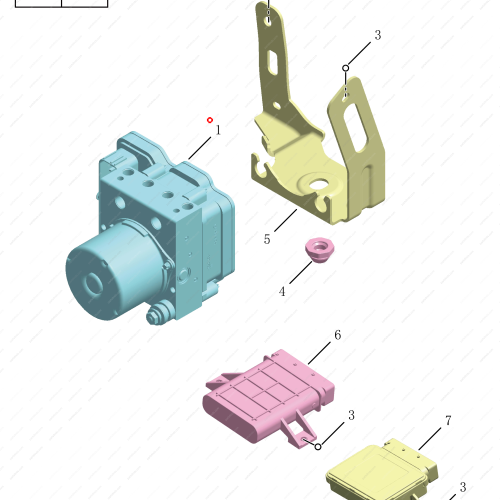 GEELY ABS pump OEM 4060042400 / 8894869841 FOR  Emgrand