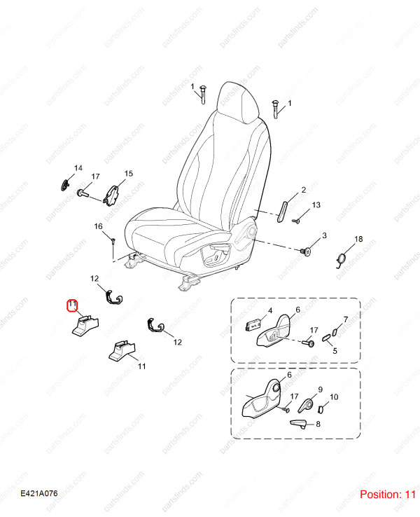 MG Trim cover OEM 10482448 FOR MG5