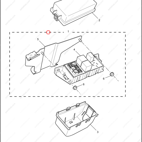 MG Fuse box OEM 10190499 FOR  MG5