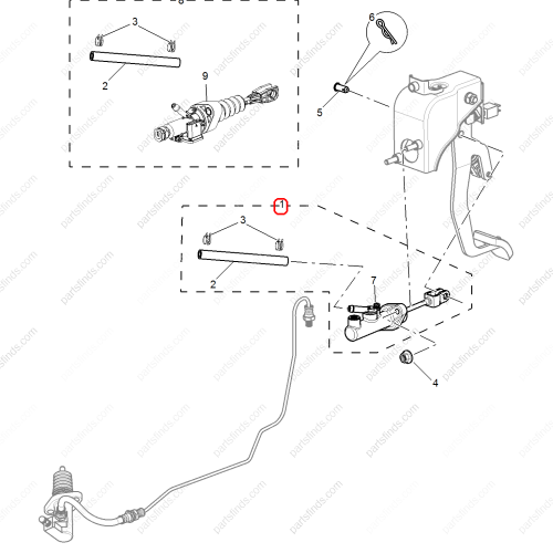 MG Clutch master cylinder OEM 10363448 FOR