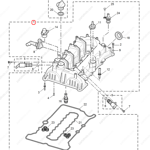 MG Valve chamber cover OEM 10516293 FOR  MG6 MG5 MG HS