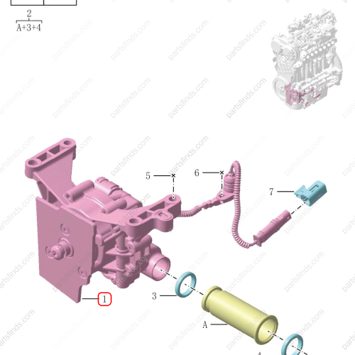 GEELY Oil pump OEM 1050009300 / 5500001289 FOR  Tugella