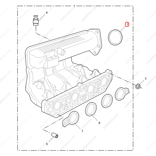 MG Throttle body gasket OEM 10000890 FOR  MG550 MG350 MG6 MG3 MG5 MG3 Xross