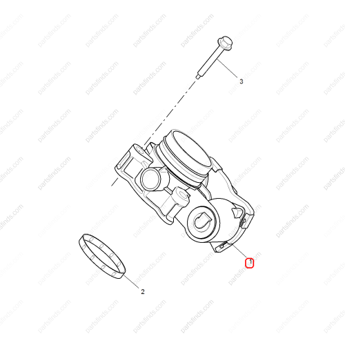 MG Throttle body OEM 10278886 FOR  MG6 MG5 MG HS