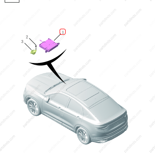 GEELY Body Control Module OEM 7079029200 / 6600000732 FOR  Tugella