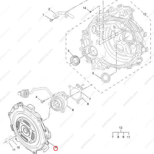 MG Clutch OEM 24280304 FOR  MG6 MG5 MG HS RX5 MG GS