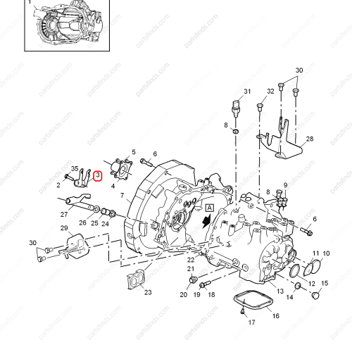 MG Clutch release fork OEM 10066529 FOR  MG350