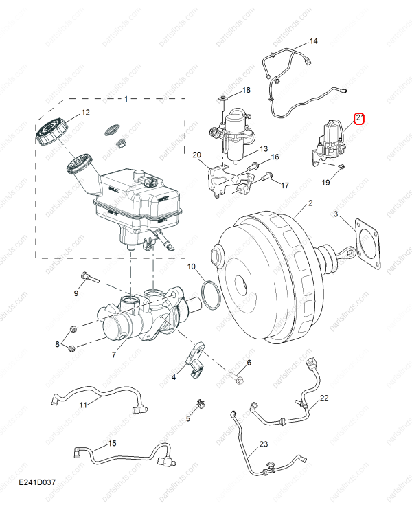 MG Brake vacuum pump OEM 10571609 FOR  MG HS