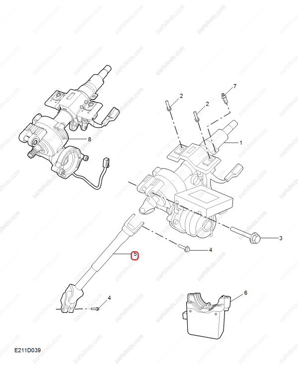 MG Steering Shaft Universal Joint  OEM 10446841 FOR  MG ZS