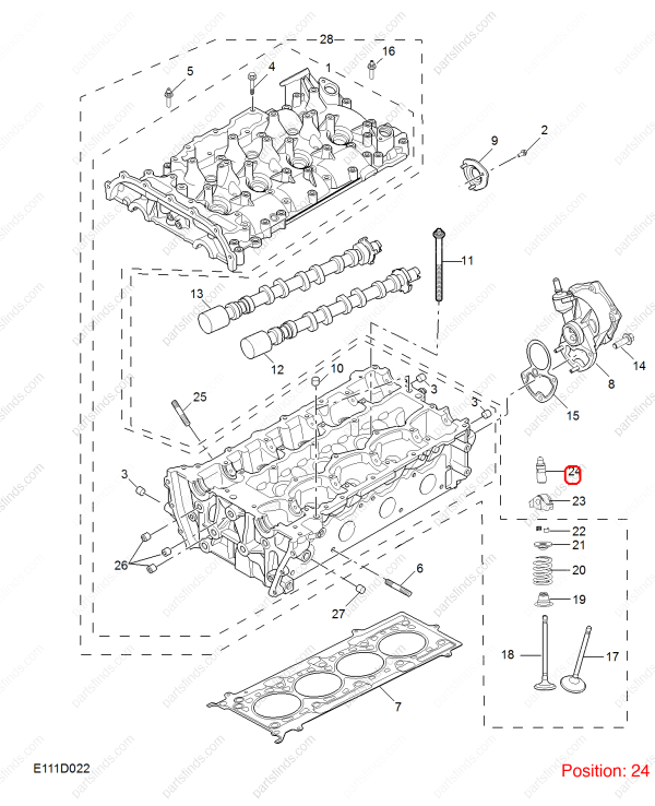 MG Hydraulic Valve Lifter OEM 10836229 FOR RX8 MG HS RX5 MG GS