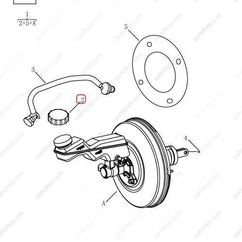 GEELY Brake fluid reservoir cap OEM 1014031045 FOR  OKAVANGO Coolray