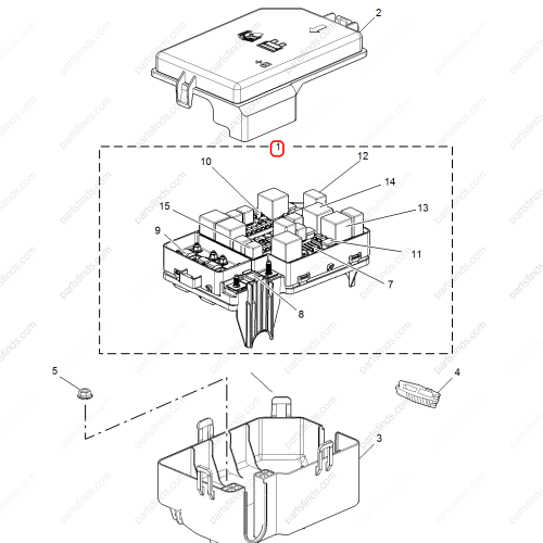 MG Fuse box OEM 10228904 FOR  MG ZS