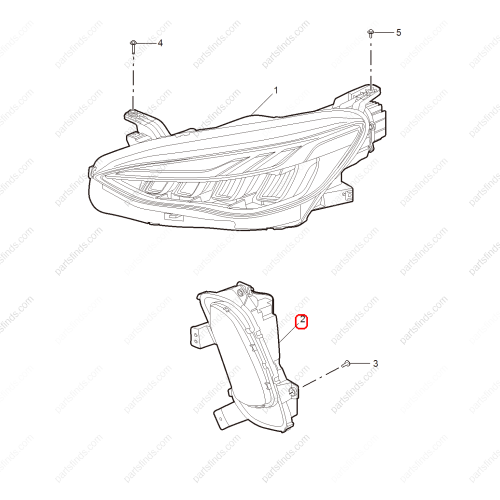 MG Turn signal light OEM 11329564 FOR  MG HS