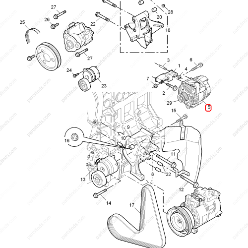 MG Generator OEM 10088439 FOR  MG550 MG6