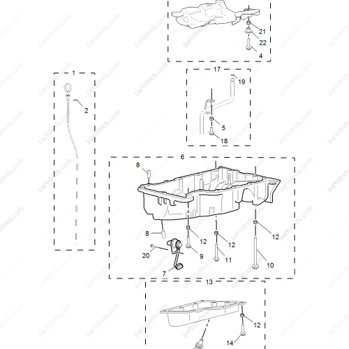 MG Oil baffle OEM 12662575 FOR  MG6 RX5