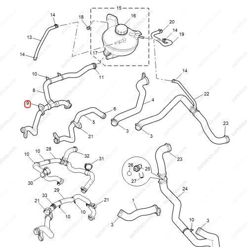 MG Clamp OEM 10785496 FOR  MG HS