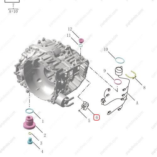 GEELY Speed sensor OEM 3064005400 / 8889807956 FOR  Tugella