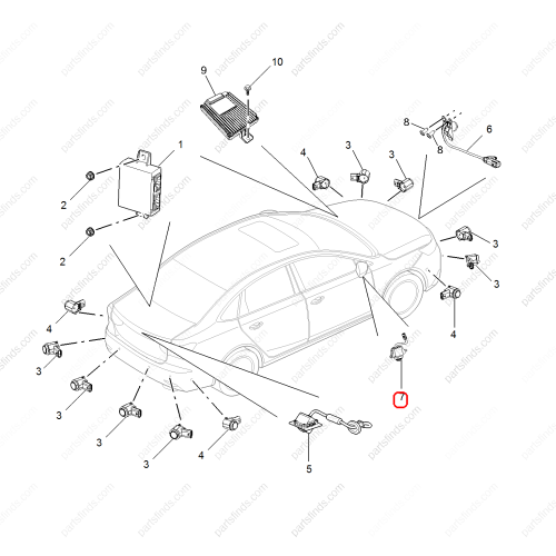 MG Camera OEM 10377512 FOR  MG6