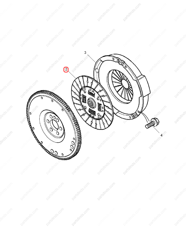 MG Clutch disc OEM 10026456 FOR  MG550 MG6