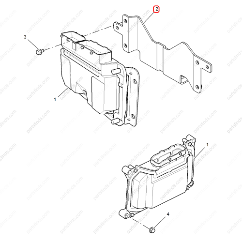 MG Engine computer bracket OEM 10026921 FOR  MG350