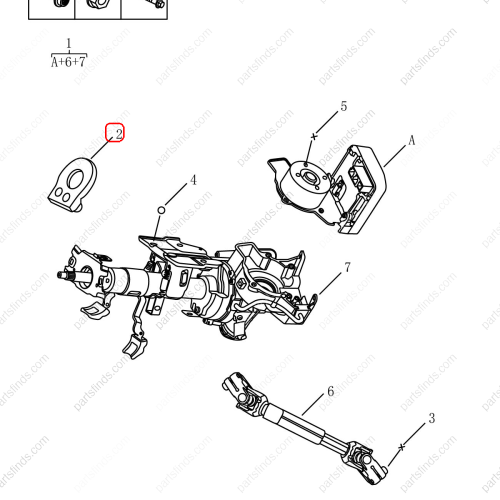 GEELY Steering angle sensor OEM 4030001500 / 1013002791 FOR  Emgrand GT Emgrand