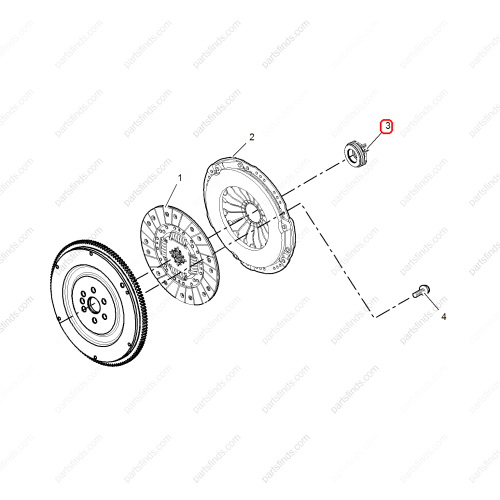 MG Clutch bearing OEM 10100210 FOR  MG ZS MG350 MG5