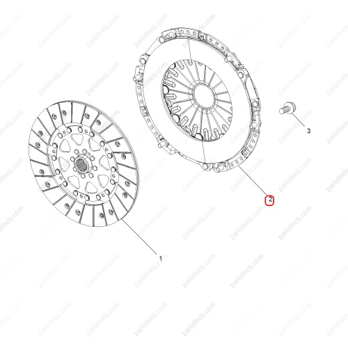 MG Clutch Pressure Plate OEM 10368967 FOR  MG HS