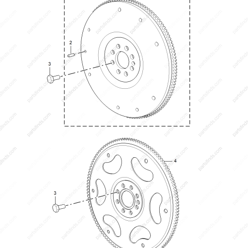 MG Flywheel OEM 10732777 FOR  MG5